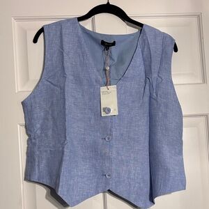 Quince European Linen Vest